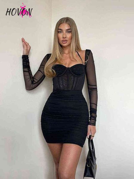 casual dresses hn long sleeve double layer mesh dresses for women elegant boned halter pleated bandage bodycon party night club dress t22083, Black;gray
casual dresses hn long sleeve double layer mesh dresses for women elegant boned halter pleated bandage bodycon party night club dress t22083, Black;gray