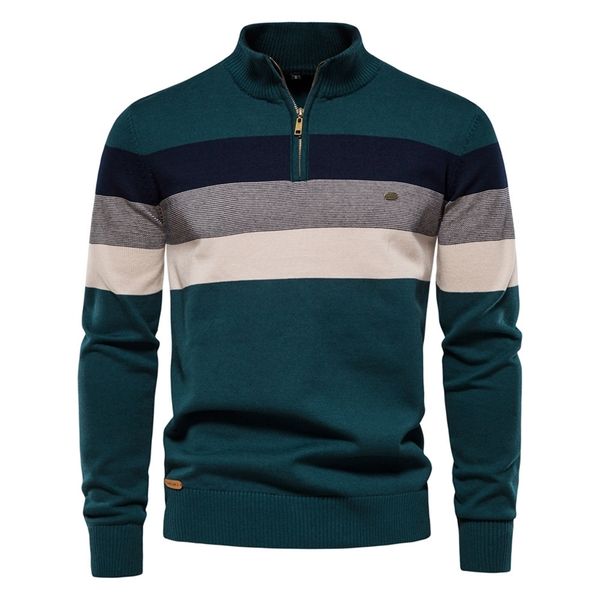 mens sweaters autumn winter patchwork pullovers man sweater fashion zipper casual cotton sweater for men 220901, White;black
mens sweaters autumn winter patchwork pullovers man sweater fashion zipper casual cotton sweater for men 220901, White;black