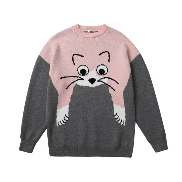 men's sweaters men classic cartoon knit casual sweaters pullovers blue dark grey, White;black
men's sweaters men classic cartoon knit casual sweaters pullovers blue dark grey, White;black