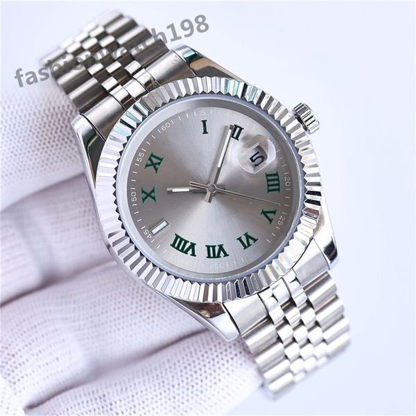 lovers watches 36/41mm automatic movement stainless steel watch 28/31mm women 2813 mechanical wristwatches luminous montre de luxe, Slivery;brown
lovers watches 36/41mm automatic movement stainless steel watch 28/31mm women 2813 mechanical wristwatches luminous montre de luxe, Slivery;brown