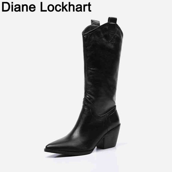 boots brand designer faux leather women knee high western cowboy wedge pointed toe woman long chunky heel botas mujer 220901, Black
boots brand designer faux leather women knee high western cowboy wedge pointed toe woman long chunky heel botas mujer 220901, Black