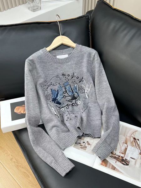 womens sweaters women designer sweater cardigan round neck pullover fashion letter embroidery long sleeve sweater knitted loose sweatercoat, White;black
womens sweaters women designer sweater cardigan round neck pullover fashion letter embroidery long sleeve sweater knitted loose sweatercoat, White;black