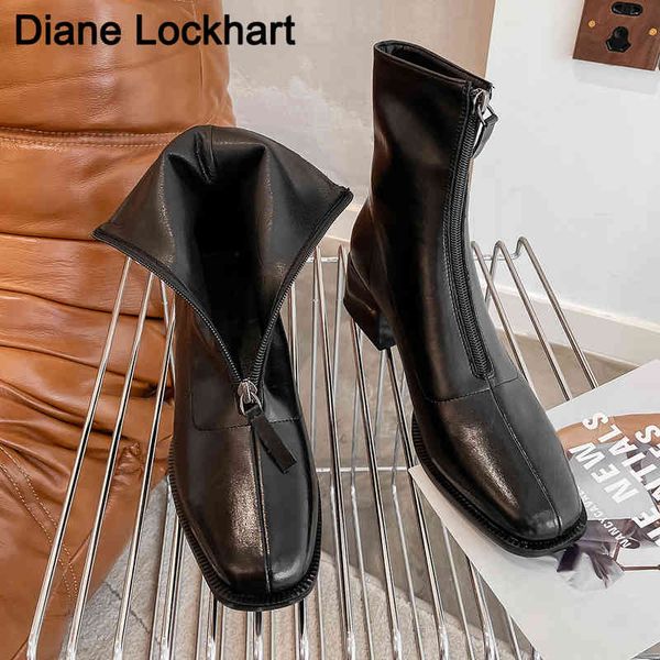 boots chelsea short tube women autumn winter thick heel martin female front zipper comfortable soft wild warm bottes 42 220901, Black
boots chelsea short tube women autumn winter thick heel martin female front zipper comfortable soft wild warm bottes 42 220901, Black