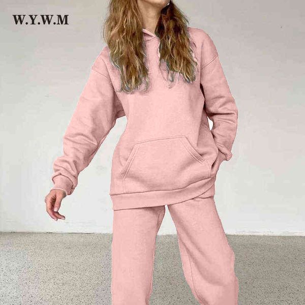 women's tracksuits wywm cotton fleece hoodies sets women autumn winter sport casual sweatshirts and pants two piece thicken warm hooded, Gray
women's tracksuits wywm cotton fleece hoodies sets women autumn winter sport casual sweatshirts and pants two piece thicken warm hooded, Gray