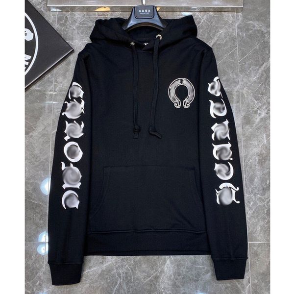 men's classic luxury sweatshirts ch fashion hoodies men woman designer horseshoe sanskrit cross pullover hooded zipper sweater loose ja, Black
men's classic luxury sweatshirts ch fashion hoodies men woman designer horseshoe sanskrit cross pullover hooded zipper sweater loose ja, Black