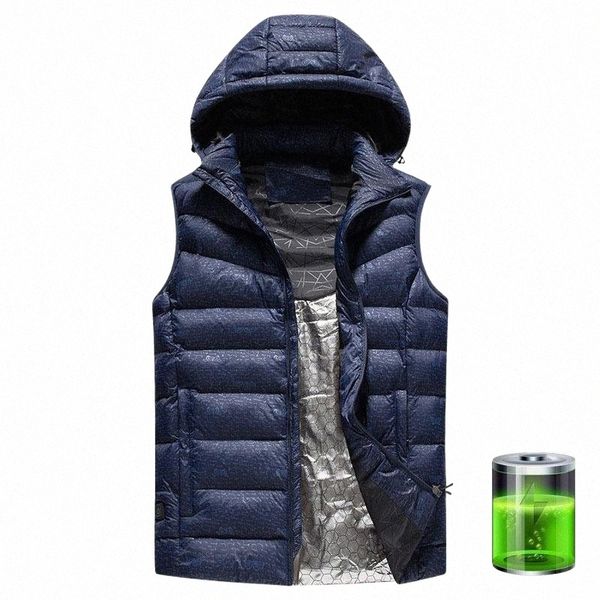 men's vests men's vests winter warm sleeveless jacket 6xl electric heated hooded casual coat washable cotton-padded vest men waist, Black;white
men's vests men's vests winter warm sleeveless jacket 6xl electric heated hooded casual coat washable cotton-padded vest men waist, Black;white