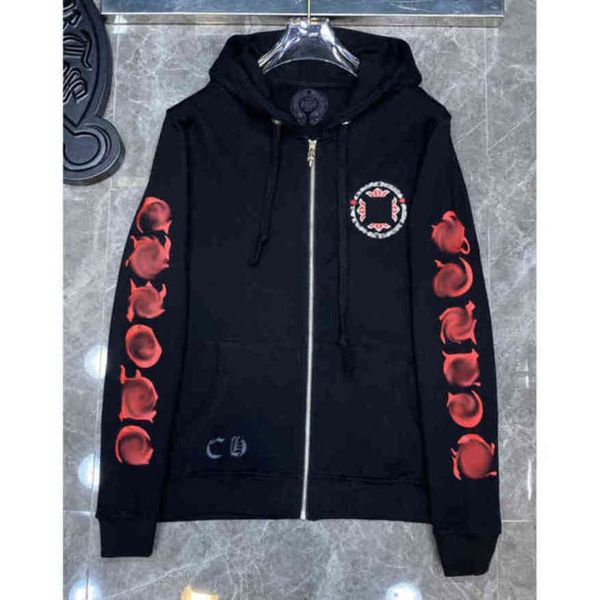 fashion men's luxury sweatshirts classic ch brand hoodie loose zipper jacket pullover hooded designer horseshoe coat women sweatshirt, Black
fashion men's luxury sweatshirts classic ch brand hoodie loose zipper jacket pullover hooded designer horseshoe coat women sweatshirt, Black
