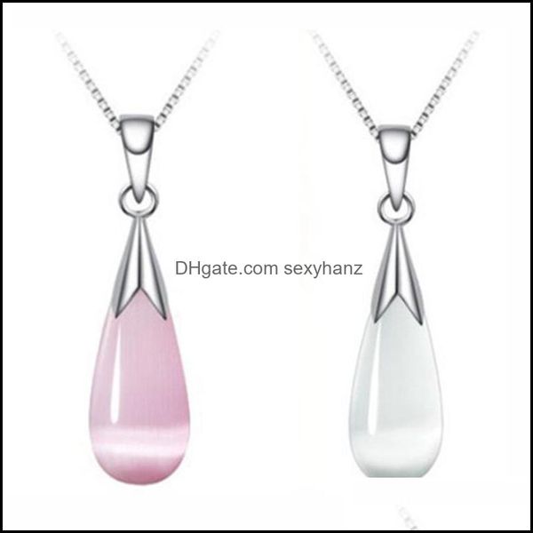 pendant necklaces cute pink white opal cat eyes stone water drop necklace pendants christmas gift for women and girl 69 d3 delivery 2 dh6q1, Silver
pendant necklaces cute pink white opal cat eyes stone water drop necklace pendants christmas gift for women and girl 69 d3 delivery 2 dh6q1, Silver