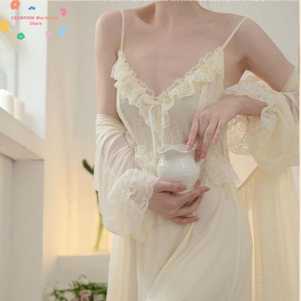 sweet princess satin sleepwear court style homedress women lace patchwork, Black;red
sweet princess satin sleepwear court style homedress women lace patchwork, Black;red