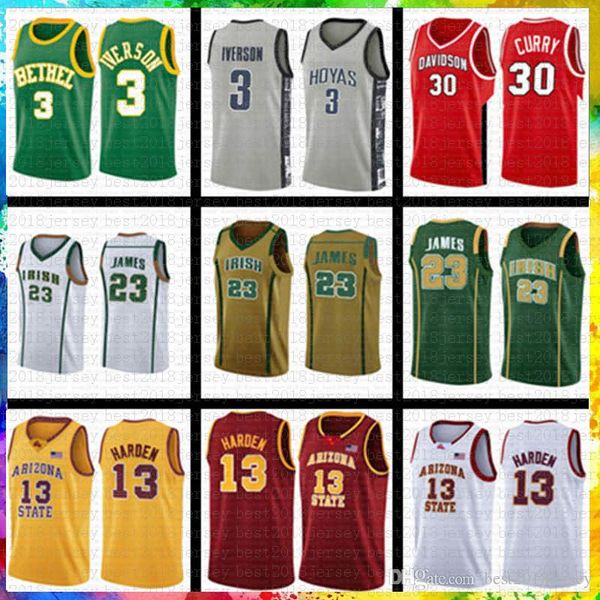 men jerseyembroidery mens allen 3 iverson basketball jersey georgetown arizona university state bethel 23 james 2 leonard 3 wade 1, Black
men jerseyembroidery mens allen 3 iverson basketball jersey georgetown arizona university state bethel 23 james 2 leonard 3 wade 1, Black