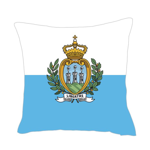 san marino flag throwpillow cover factory supply good price polyester satin pillow cover
san marino flag throwpillow cover factory supply good price polyester satin pillow cover