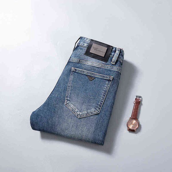 jeans chiamania men's autumn and winter style youth korean version elastic slim fit small foot brand pants, Blue
jeans chiamania men's autumn and winter style youth korean version elastic slim fit small foot brand pants, Blue