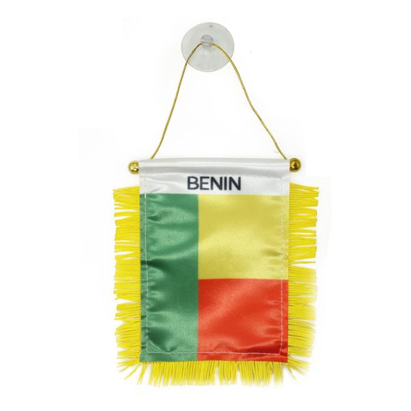 benin window hanging flag 10x15 cm double sided mini hanging flags with suction cup for home office door decor
benin window hanging flag 10x15 cm double sided mini hanging flags with suction cup for home office door decor