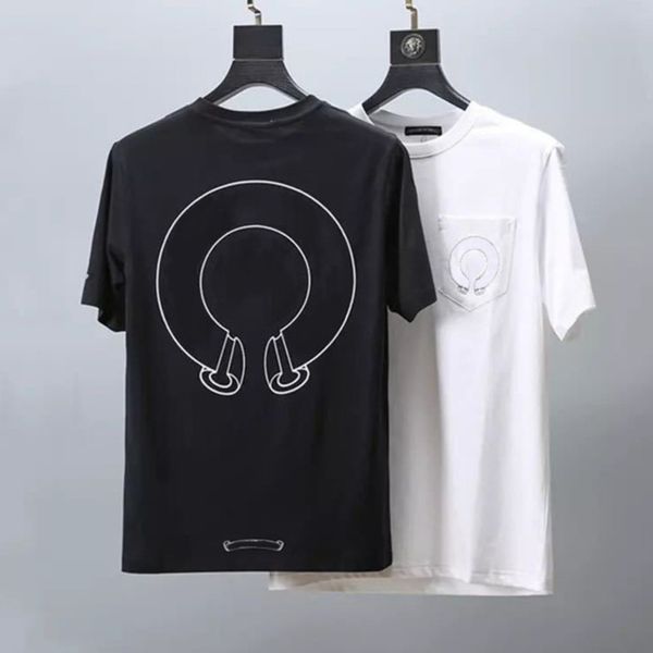 ch classic men's t shirts brand man t-shirt luxury summer women cross sanskrit tees letter designer tshirts boy loose round neck shirt, White;black
ch classic men's t shirts brand man t-shirt luxury summer women cross sanskrit tees letter designer tshirts boy loose round neck shirt, White;black
