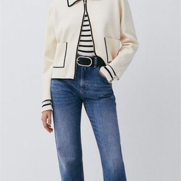 womens jackets autumn simple casual allmatch short long sleeve lapel zipper jacket 220901, Black;brown
womens jackets autumn simple casual allmatch short long sleeve lapel zipper jacket 220901, Black;brown