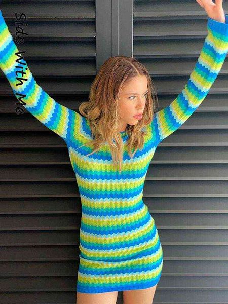 casual dresses side with me 2022 summer y2k knit beach women's mini dress bodycon backless colorful stripe print holiday long sleeve wo, Black;gray
casual dresses side with me 2022 summer y2k knit beach women's mini dress bodycon backless colorful stripe print holiday long sleeve wo, Black;gray