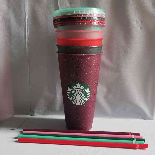 tumblers starbucks 24oz/710ml plastic tumbler reusable clear drinking flat bottom cup pillar shape lid straw mug bardian dhl uv machine prin
tumblers starbucks 24oz/710ml plastic tumbler reusable clear drinking flat bottom cup pillar shape lid straw mug bardian dhl uv machine prin
