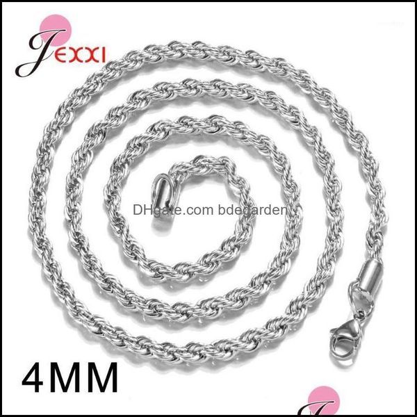 chains chains punk style 925 sterling sier 4mm thickness chain necklace lobster clasp diy neckalces accessories length 16-30 inches1 dhwlu, Silver
chains chains punk style 925 sterling sier 4mm thickness chain necklace lobster clasp diy neckalces accessories length 16-30 inches1 dhwlu, Silver