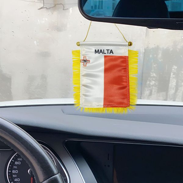 malta window hanging flag 10x15 cm double sided mini hanging flags with suction cup for home office door decor
malta window hanging flag 10x15 cm double sided mini hanging flags with suction cup for home office door decor