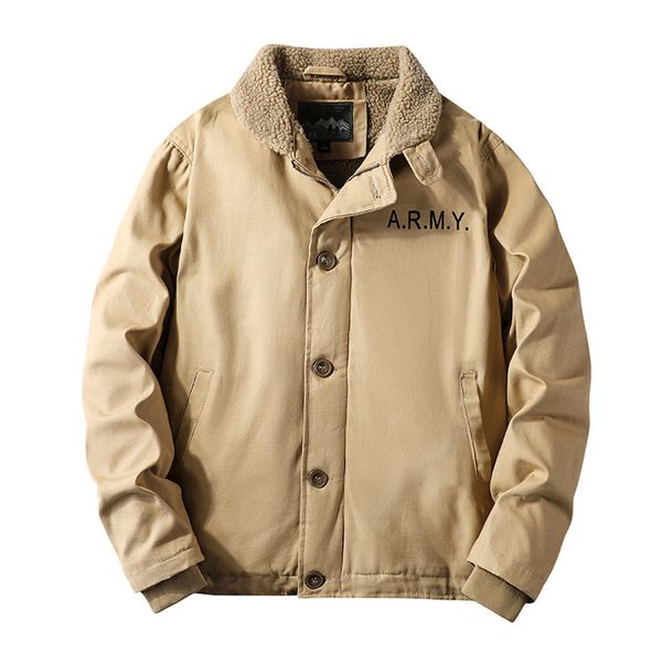 mens down parkas winter parkas coats men autumn military casual turn down collar lamb wool jacket tooling man cotton clothing 5xl 220901, Black
mens down parkas winter parkas coats men autumn military casual turn down collar lamb wool jacket tooling man cotton clothing 5xl 220901, Black