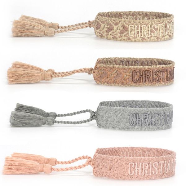 brand fashion luxury bracelets chains women men embroidered handmade woven signature tassel bangle adjustable friendship bangles holiday bea, Golden;silver
brand fashion luxury bracelets chains women men embroidered handmade woven signature tassel bangle adjustable friendship bangles holiday bea, Golden;silver