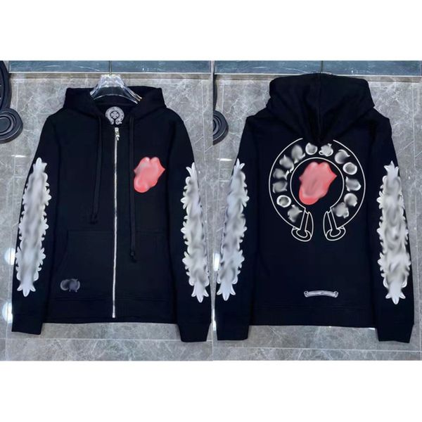luxury men's classic jackets fashion sweatshirts brand ch zipper hoodies women men pullover hooded designer horseshoe sweater loose ja, Black;brown
luxury men's classic jackets fashion sweatshirts brand ch zipper hoodies women men pullover hooded designer horseshoe sweater loose ja, Black;brown