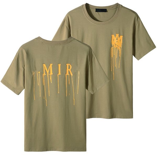 2022 designer mens womens designer t shirts printed fashion amirs man t-shirt cotton casual tees short sleeve luxury streetwear tshirts hip, Black;green
2022 designer mens womens designer t shirts printed fashion amirs man t-shirt cotton casual tees short sleeve luxury streetwear tshirts hip, Black;green