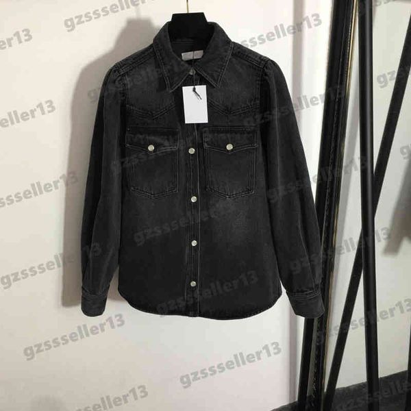women jackets et washed distressed princess long sleeve denim jacket fashion brand button lapel straight jacket luxury womens clothing size, Black;brown
women jackets et washed distressed princess long sleeve denim jacket fashion brand button lapel straight jacket luxury womens clothing size, Black;brown