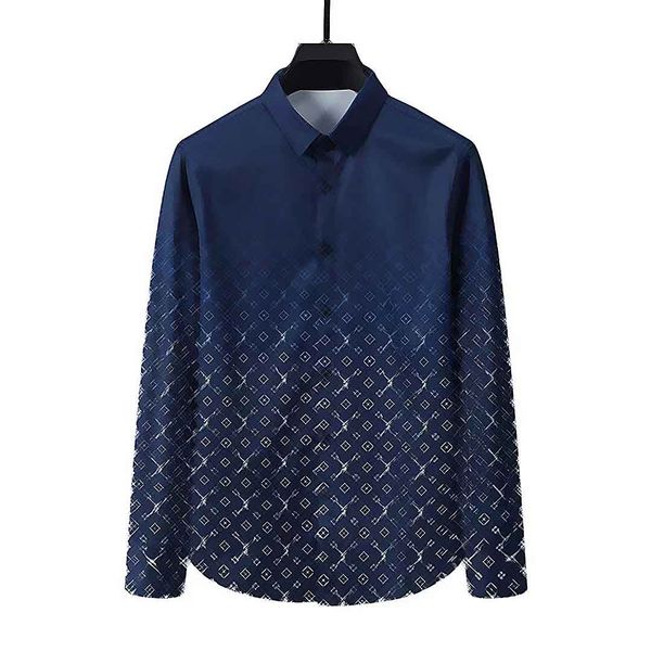 european classic styleluxury 23ssmen's casual shirts men business and leisure fashion shirts slim long sleeve shirt printing, White;black
european classic styleluxury 23ssmen's casual shirts men business and leisure fashion shirts slim long sleeve shirt printing, White;black