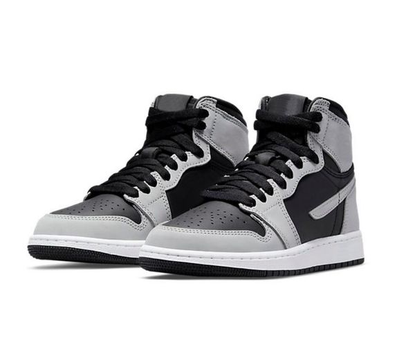 mens 1 basketball shoes 1s bordeaux 1 high og shadow 2.0 men women sneakers trainers, Black