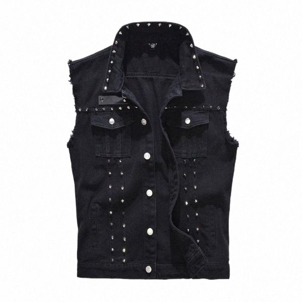 men's vests men's vests m-5xl 2021 denim vest men punk rock rivet cowboy black jeans fashion motorcycle style sleeveless jacket 17, Black;white
men's vests men's vests m-5xl 2021 denim vest men punk rock rivet cowboy black jeans fashion motorcycle style sleeveless jacket 17, Black;white