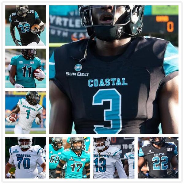 college coastal carolina jai williams football stitched jerseys jacqez hairston henderson hazel jarrett guest men youth, Black
college coastal carolina jai williams football stitched jerseys jacqez hairston henderson hazel jarrett guest men youth, Black