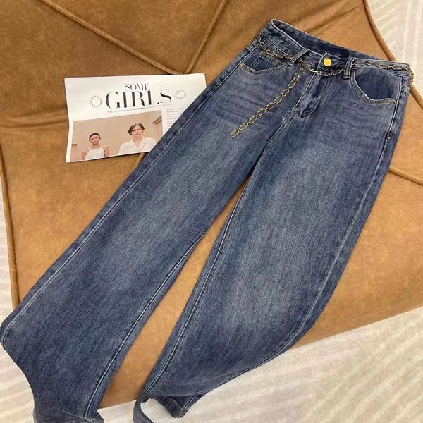 girls hip hop jeans creative waist chain denim trousers female punk style long pants 4 seaons casual trouser, Blue
girls hip hop jeans creative waist chain denim trousers female punk style long pants 4 seaons casual trouser, Blue
