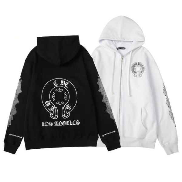 men's luxury classic jackets fashion sweatshirts brand ch zipper hoodies women men pullover hooded designer horseshoe sweater loose ja, Black;brown
men's luxury classic jackets fashion sweatshirts brand ch zipper hoodies women men pullover hooded designer horseshoe sweater loose ja, Black;brown
