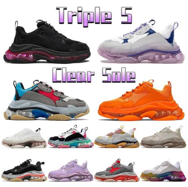 fashion paris triple-s designer shoes crystal sole sneakers triple s mens casual women designe casual sports trainers 36-45
fashion paris triple-s designer shoes crystal sole sneakers triple s mens casual women designe casual sports trainers 36-45