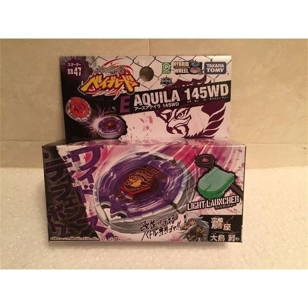 spinning tomy japanese beyblade metal fusion bb47 earth eagle aquila starter 220830
spinning tomy japanese beyblade metal fusion bb47 earth eagle aquila starter 220830