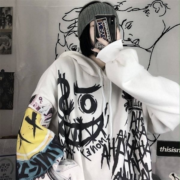 womens hoodies sweatshirts gothic japan cartoon printed autumn women hip hop funny oversized hooded sweatshirt female streetwear punk hoodie, Black
womens hoodies sweatshirts gothic japan cartoon printed autumn women hip hop funny oversized hooded sweatshirt female streetwear punk hoodie, Black