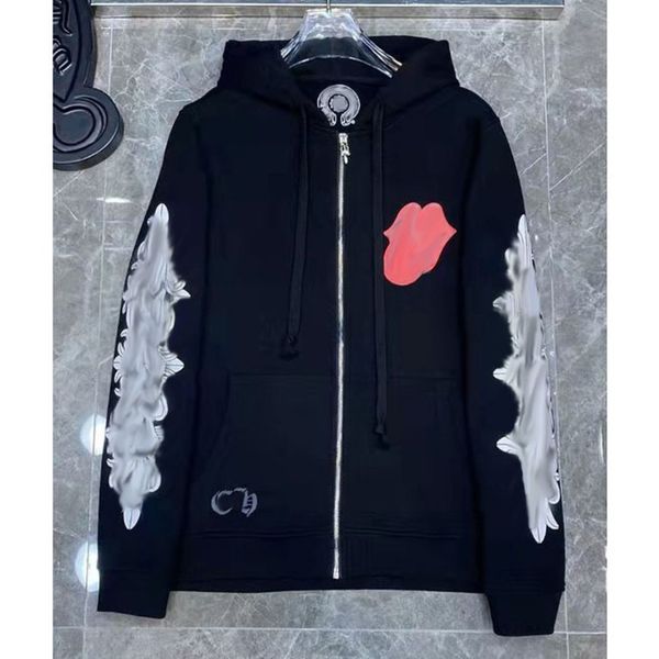 fashion men's luxury sweatshirts classic ch zipper hoodies women men loose pullover hooded designer horseshoe sanskrit hoodie sweater j, Black
fashion men's luxury sweatshirts classic ch zipper hoodies women men loose pullover hooded designer horseshoe sanskrit hoodie sweater j, Black
