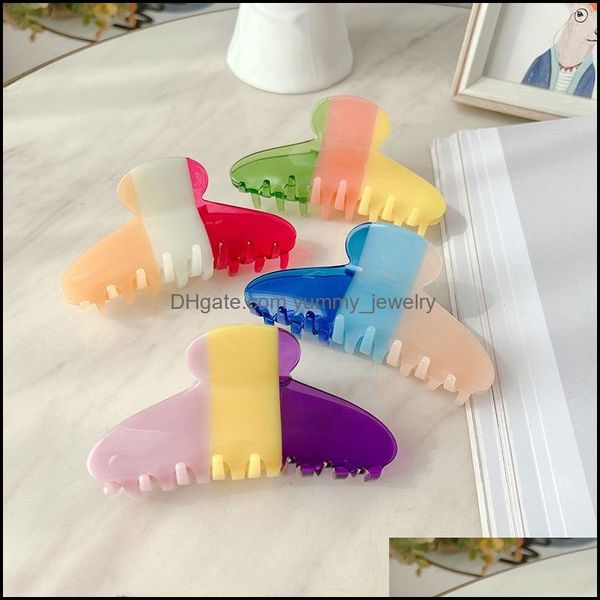 clamps spliced 3 contrast color large hair clamp clips women colorf acetic acid arc claws european shark shower ponytail yummyjewelry dhk4a, Slivery;golden
clamps spliced 3 contrast color large hair clamp clips women colorf acetic acid arc claws european shark shower ponytail yummyjewelry dhk4a, Slivery;golden