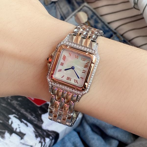 3 styles womens diamonds bezel square watch shell dial rose gold mixed silver 316l stainless steel case designer iced out luxury watches qua, Slivery;brown
3 styles womens diamonds bezel square watch shell dial rose gold mixed silver 316l stainless steel case designer iced out luxury watches qua, Slivery;brown