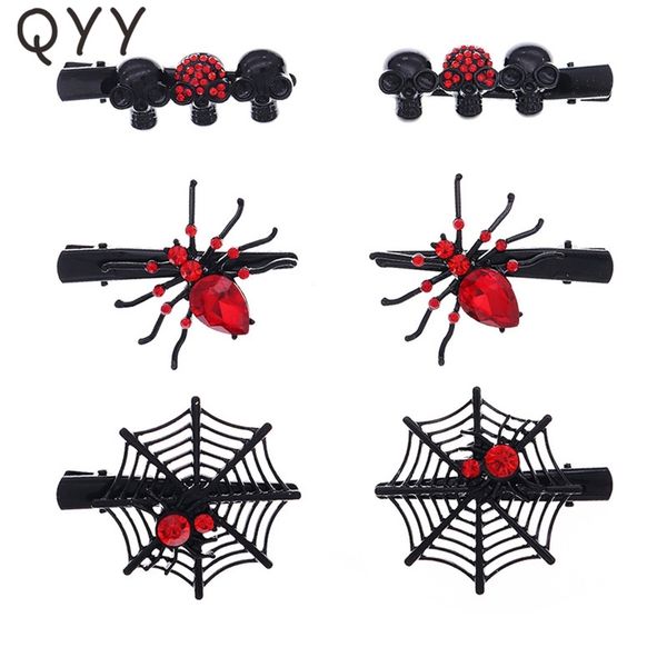 hair clips barrettes halloween accessories red crystal spider pins black for women pins party clip girls prom jewelry gift 220901, Golden;silver
hair clips barrettes halloween accessories red crystal spider pins black for women pins party clip girls prom jewelry gift 220901, Golden;silver