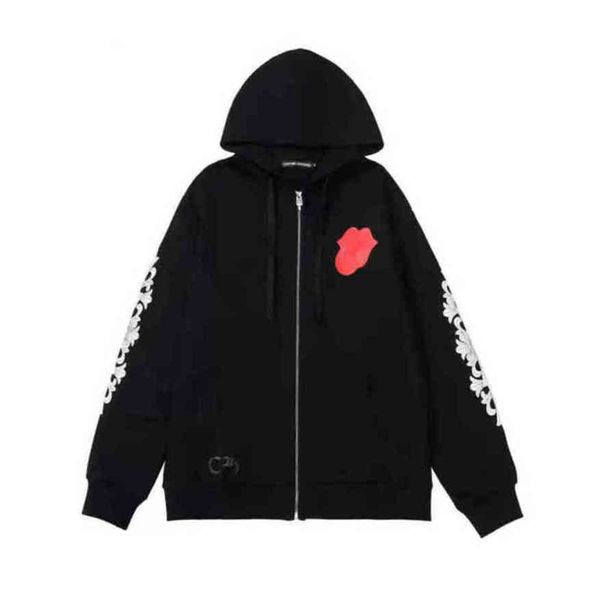 men's luxury fashion sweatshirts classic brand ch zipper hoodies women men loose pullover hooded designer horseshoe hoodie sweater jack, Black
men's luxury fashion sweatshirts classic brand ch zipper hoodies women men loose pullover hooded designer horseshoe hoodie sweater jack, Black