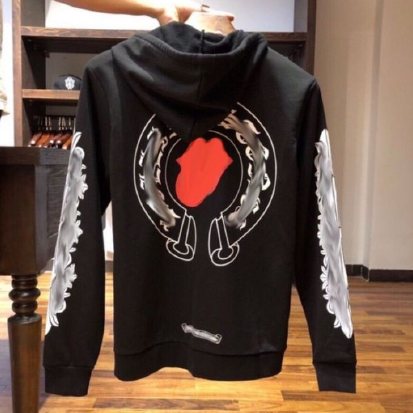 men's classic luxury jackets fashion sweatshirts brand ch zipper hoodies women men pullover hooded designer horseshoe sweater loose ja, Black;brown
men's classic luxury jackets fashion sweatshirts brand ch zipper hoodies women men pullover hooded designer horseshoe sweater loose ja, Black;brown