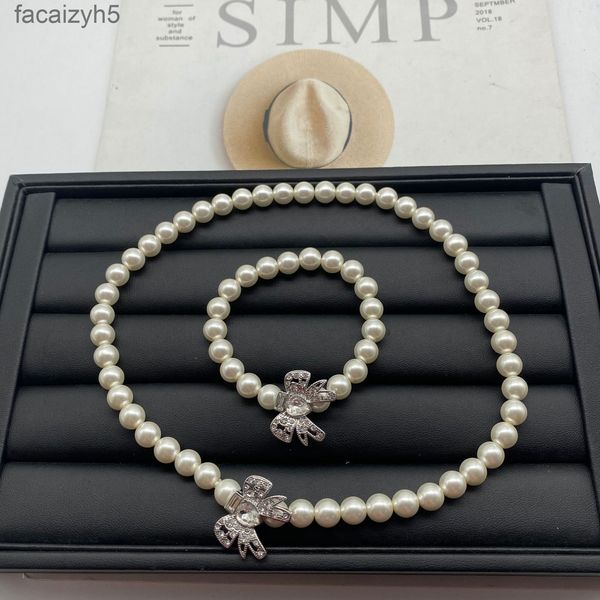 strands strings designer miao family /miu simple bowknot versatile freshwater pearl net red necklace diamond studded niche temperament brace, Black
strands strings designer miao family /miu simple bowknot versatile freshwater pearl net red necklace diamond studded niche temperament brace, Black