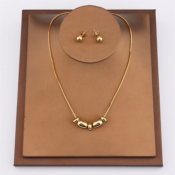 other jewelry sets fashion style luxury hollow spherical pendant gold plated necklace bead earrings womens party daily exquisite 220831, Silver
other jewelry sets fashion style luxury hollow spherical pendant gold plated necklace bead earrings womens party daily exquisite 220831, Silver