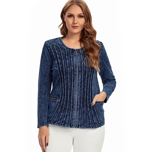 womens jackets lih hua womens plus size denim jacket womens casual high end stretch knit denim jacket with shoulder pads denim jacket 220901, Black;brown
womens jackets lih hua womens plus size denim jacket womens casual high end stretch knit denim jacket with shoulder pads denim jacket 220901, Black;brown
