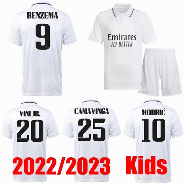 boy kids kit benzema soccer jersey 22 23 youth football shirt vini jr camavinga alaba hazard asensio modric kroos valverde real madrids316e
boy kids kit benzema soccer jersey 22 23 youth football shirt vini jr camavinga alaba hazard asensio modric kroos valverde real madrids316e