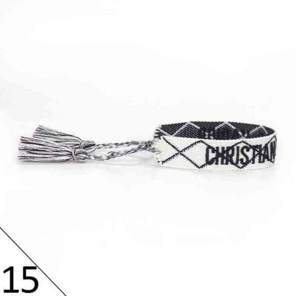 luxury brand braided bracelet adjustable woven friendship bangle for womens mens designer letter embroidery rope bracelets jewelry gift code, Golden;silver
luxury brand braided bracelet adjustable woven friendship bangle for womens mens designer letter embroidery rope bracelets jewelry gift code, Golden;silver