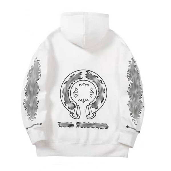 classic luxury men's sweatshirts ch designer hoodie fashion men women horseshoe sanskrit loose zipper jacket pullover hooded coat swea, Black
classic luxury men's sweatshirts ch designer hoodie fashion men women horseshoe sanskrit loose zipper jacket pullover hooded coat swea, Black