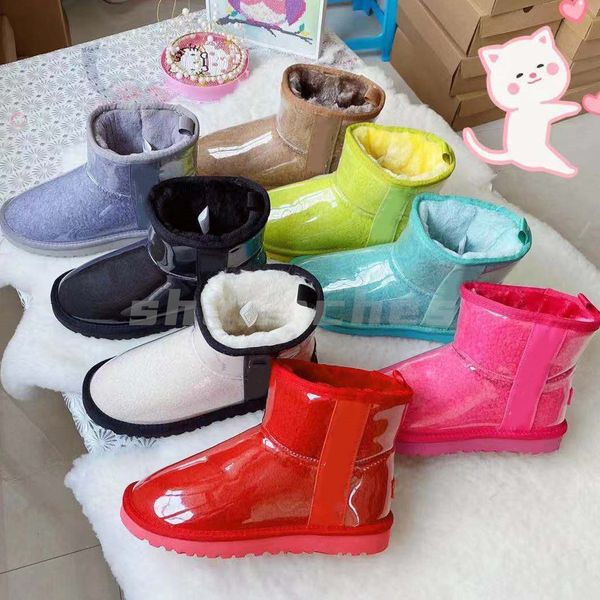 designer australian mini boots australia winter transparent pvc with diamond surface classic short snow fur furry girls kid men satin ankle, Black
designer australian mini boots australia winter transparent pvc with diamond surface classic short snow fur furry girls kid men satin ankle, Black
